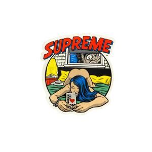 Supreme Bedroom Girl Sticker – Spring/Summer 2025 (SS25)